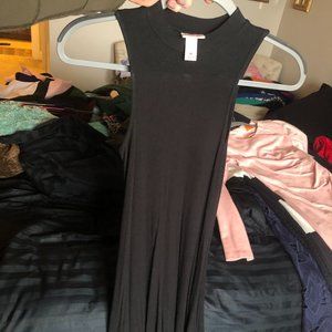 NWOT - High-neck soft dress w/ stretch